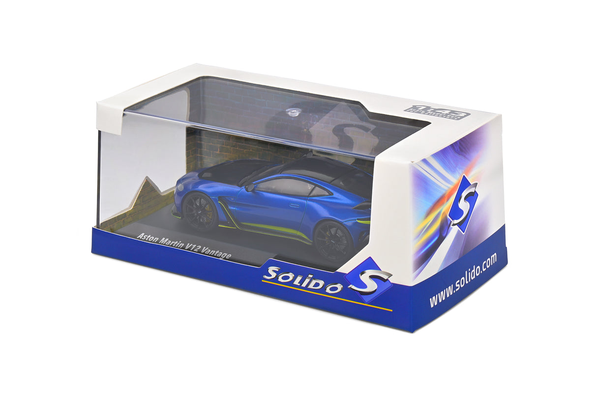 Solido Aston Martin Vantage V12 Blue 2023 1:43 S4314103