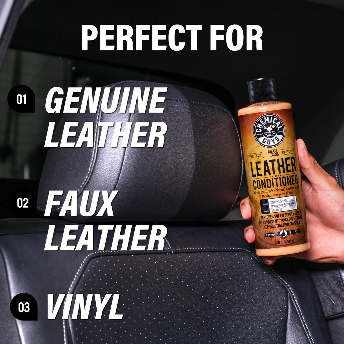 Chemical Guys Leather Conditioner - 16oz