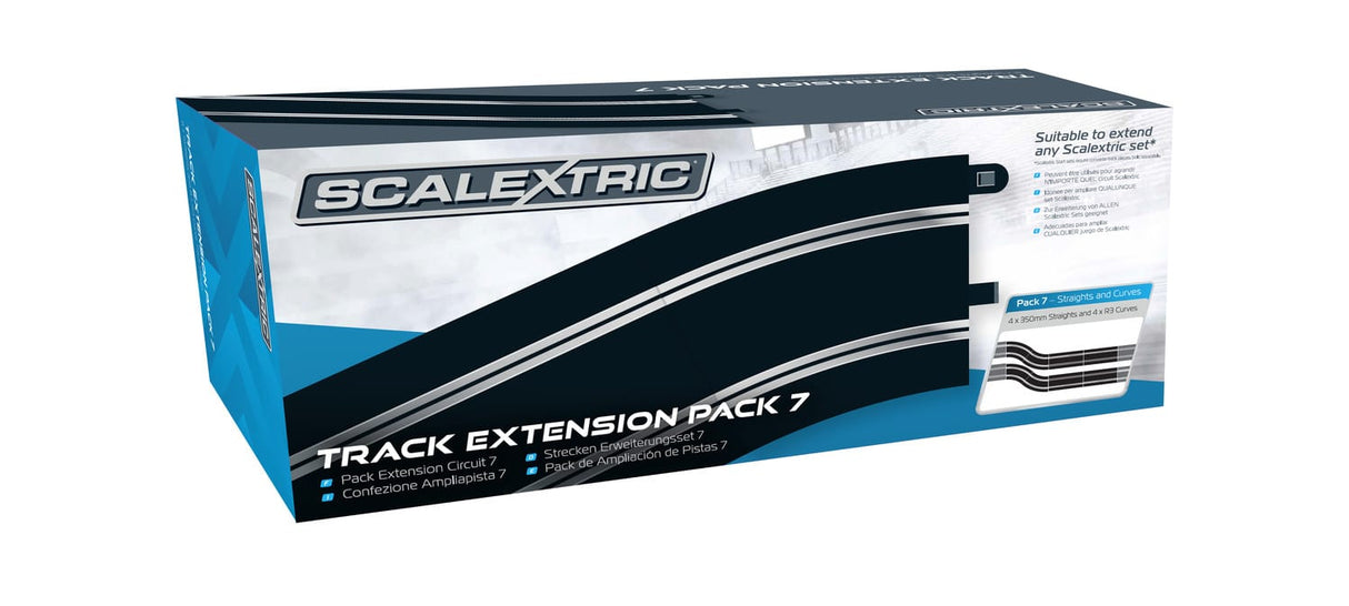 Scalextric Track Extension Pack 7 C8556 - 8 pieces