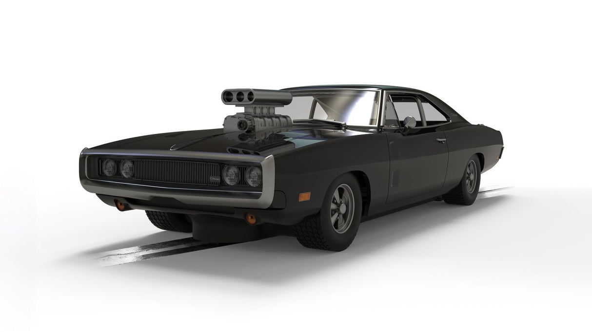 Dom's Dodge Charger from the Fast and the Furious Film Franchise is now a Scalextric Car! Slick-Shifts Hobby Products
