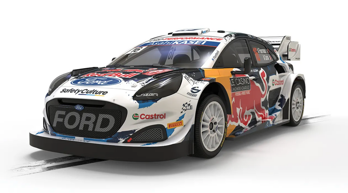 Scalextric Ford Puma Rally1 - Monte Carlo 2024 - Adrien Fourmaux - C4569 - Slick-Shifts Hobby Products