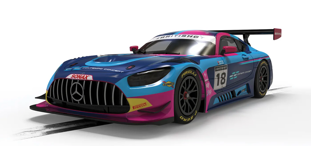 Scalextric Mercedes AMG GT3 - British GT 2024 - 2Seas Motorsport - C4623
