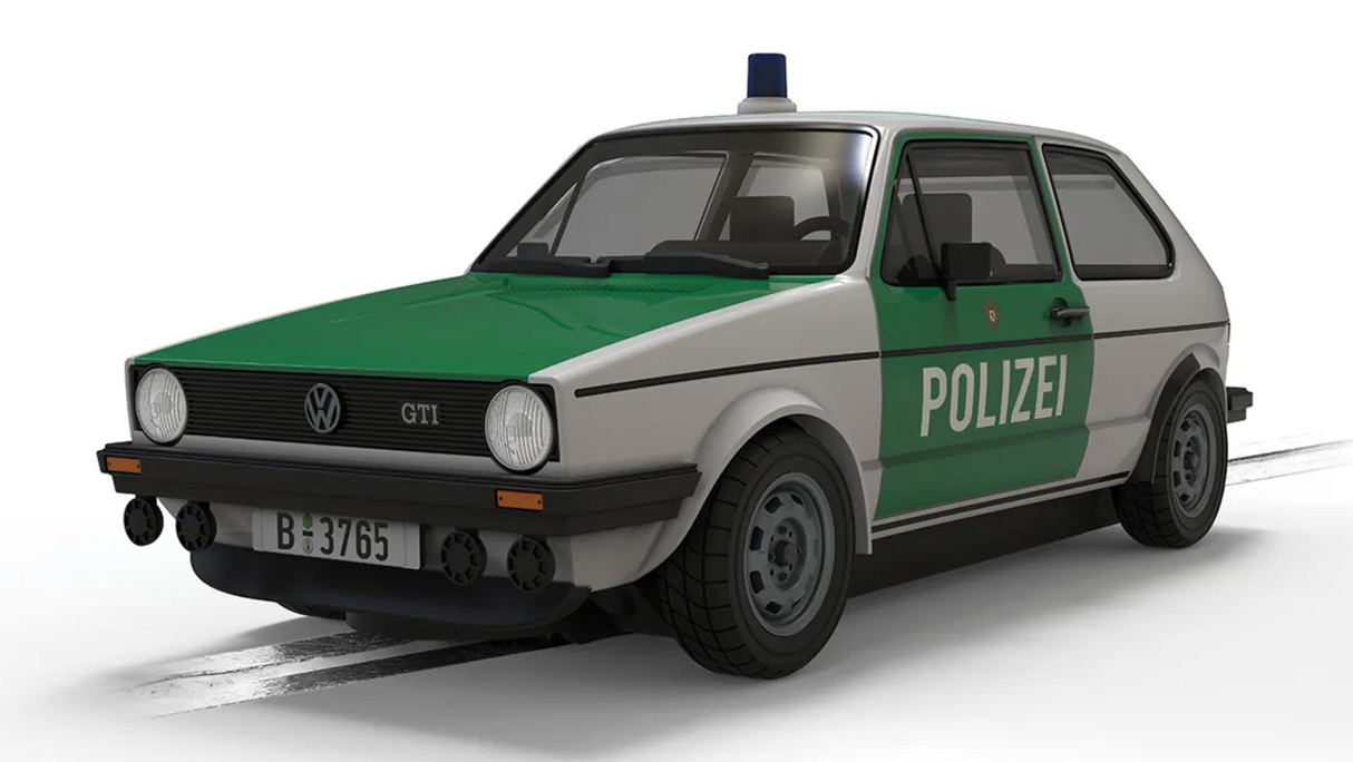 Scalextric Volkswagen Golf MK1 - Polizei Edition - C4572 - Slick-Shifts Hobby Products