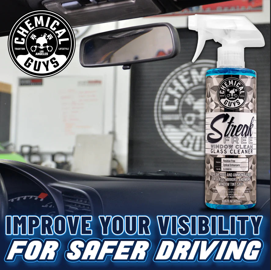 Chemical Guys Streak Free Window Clean Glass Cleaner - 16oz