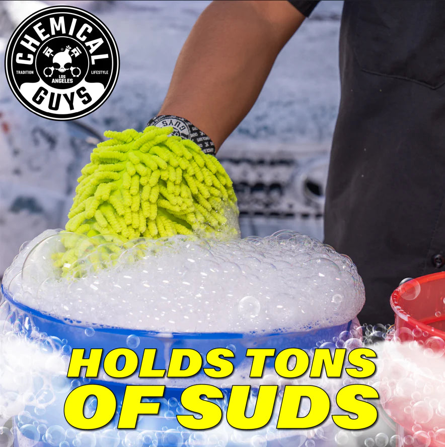 Chemical Guys Chenille Microfibre Premium Scratch-Free Wash Mitt