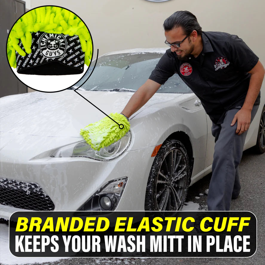 Chemical Guys Chenille Microfibre Premium Scratch-Free Wash Mitt