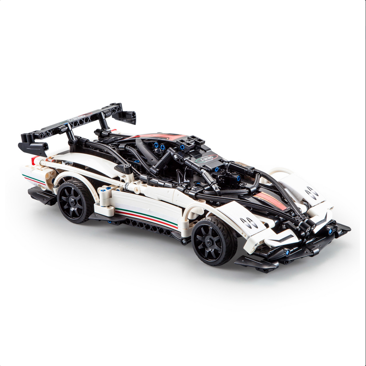 CaDA Z-Wind Super Car - RC Dual Mode Control - 457 Pieces Brick Model Kit C51054W