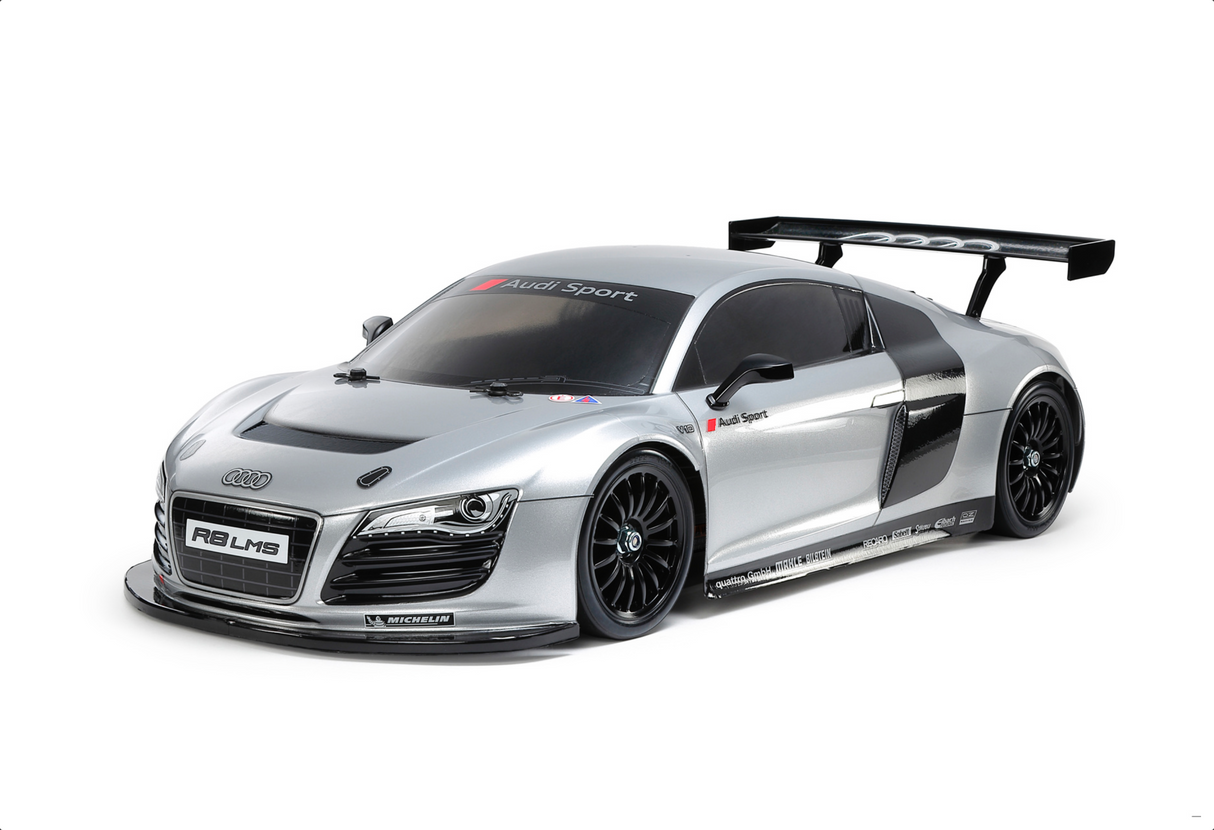 Tamiya RC Audi R8 LMS 2008 - Pre-Painted Body - TT-02 - Item #47517