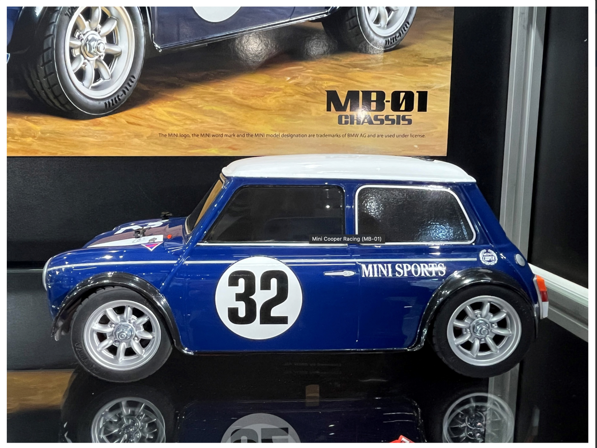 Tamiya RC Mini Cooper Racing - Pre-Painted Body Limited Edition - MB-01 - Item #47515