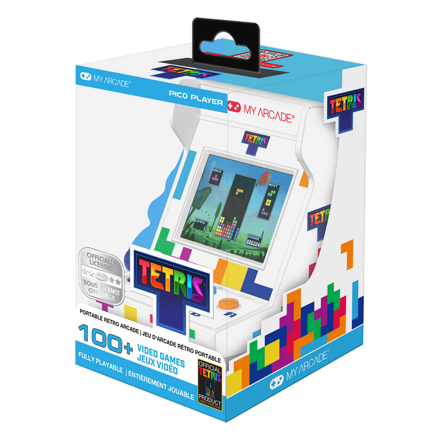 My Arcade Tetris Pico Player 3.7" Portable Retro Arcade (101 Games in 1) - DGUNL7027