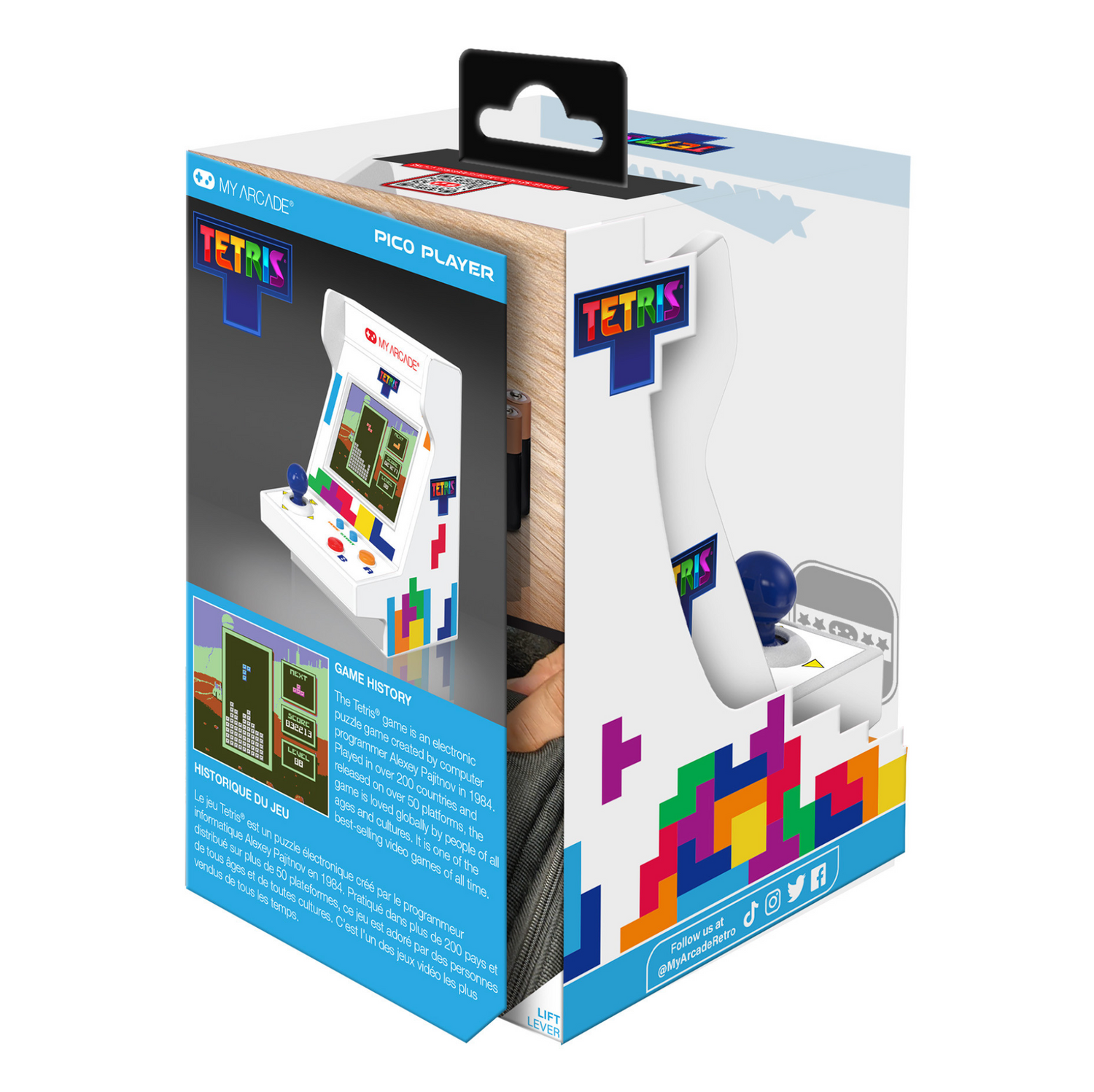 My Arcade Tetris Pico Player 3.7" Portable Retro Arcade (101 Games in 1) - DGUNL7027