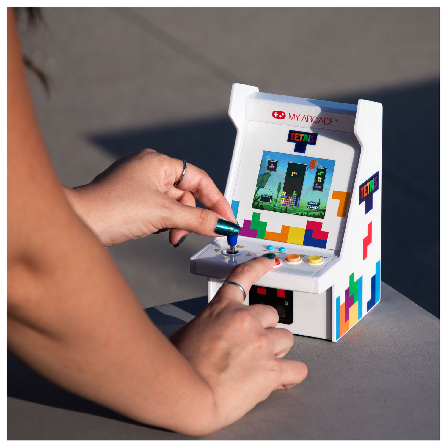 My Arcade Tetris Micro Player Pro 6.7" Portable Retro Arcade - DGUNL7025