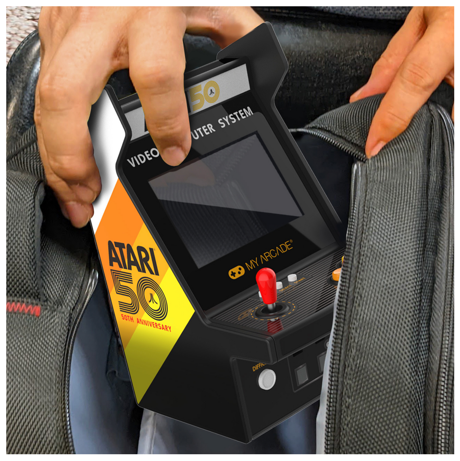 My Arcade Atari Micro Player Pro 6.7" Portable Retro Arcade (100 Games in 1) - DGUNL7013