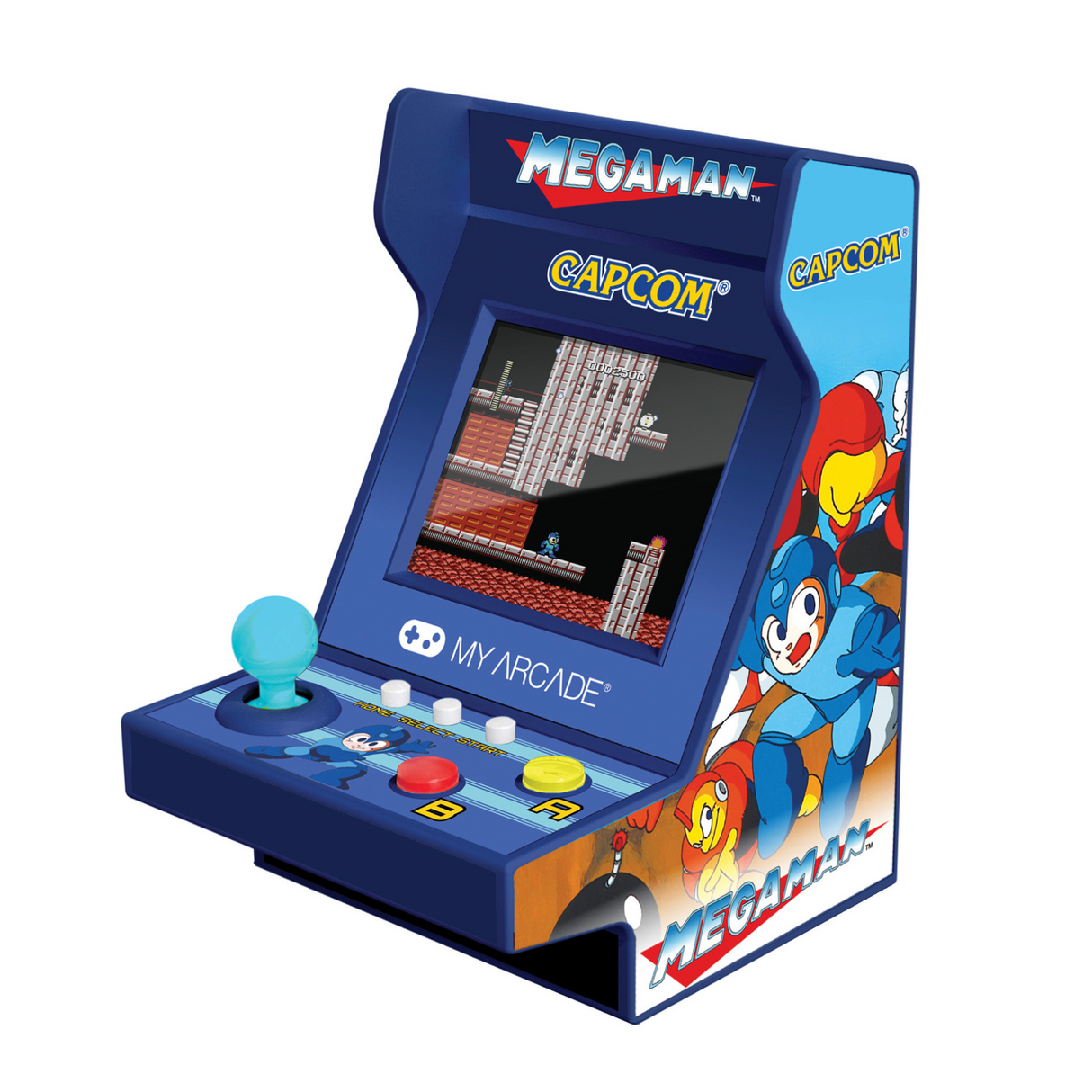 My Arcade Mega Man Pico Player 3.7" Portable Retro Arcade (6 Games in 1) - DGUNL7011