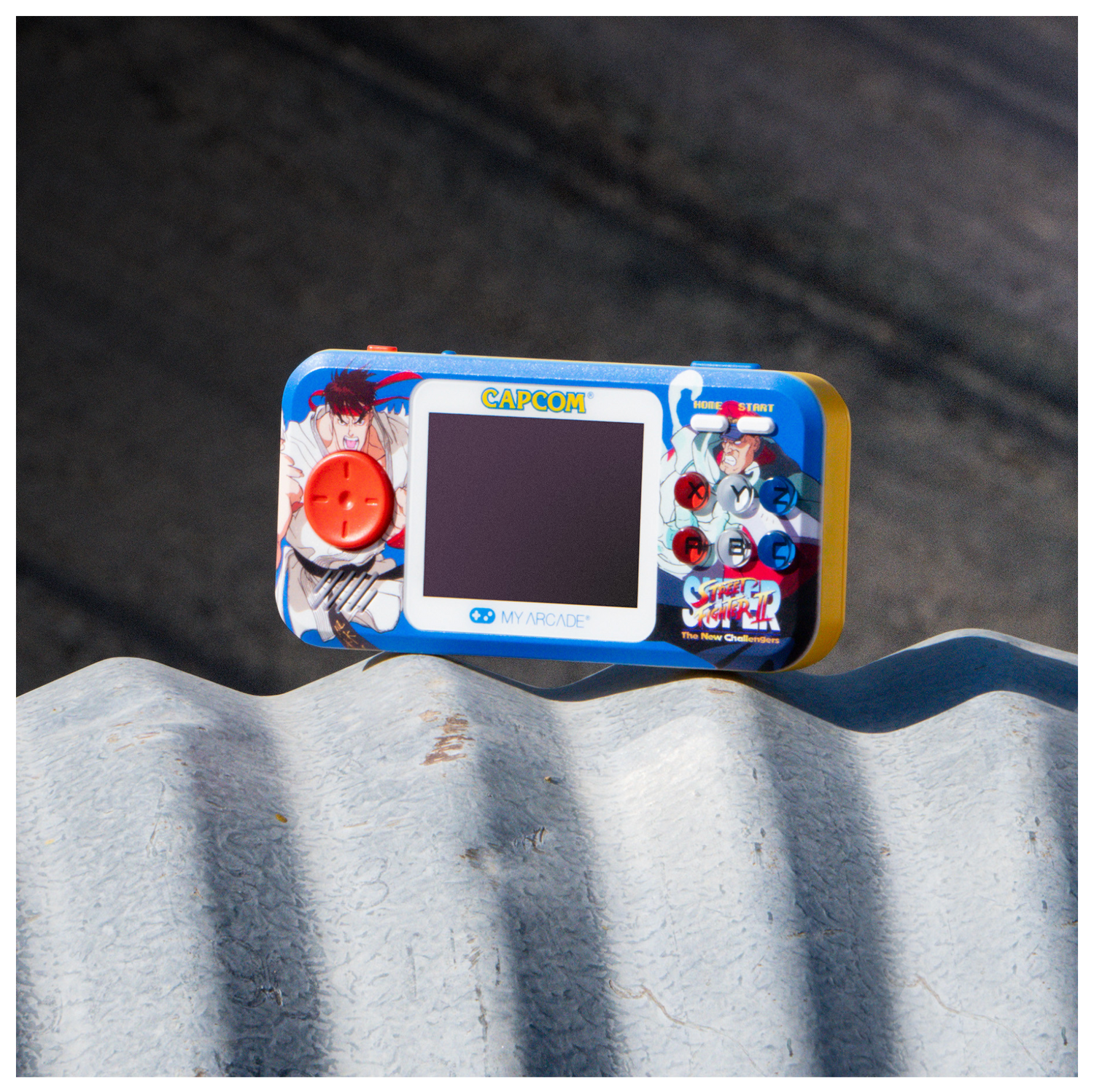 My Arcade Super Street Fighter II Pocket Player Pro Portable Gaming System (2 Games In 1) - DGUNL4187