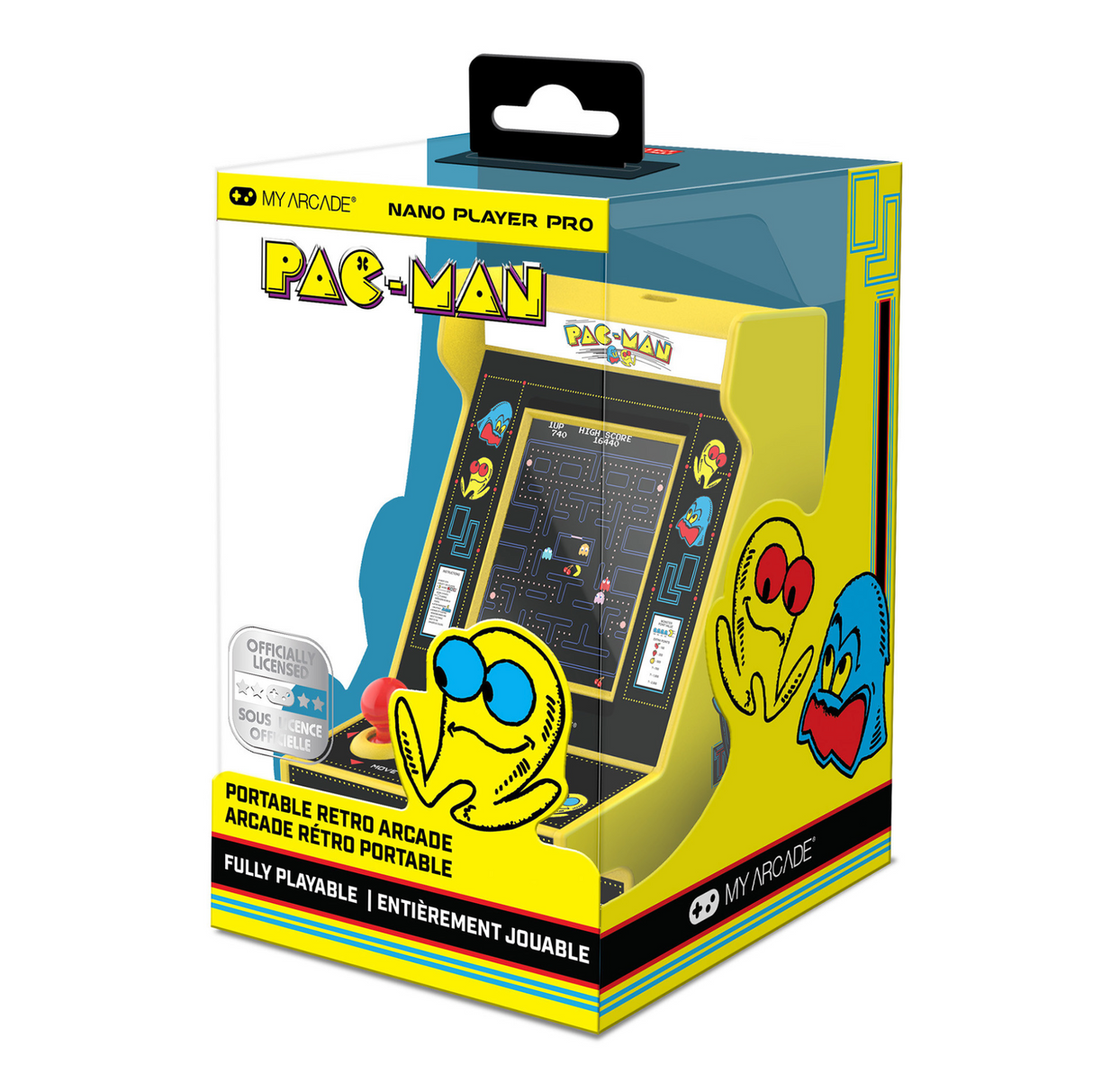 My Arcade Pac-Man Nano Player Pro 4.8" Portable Retro Arcade - DGUNL4196