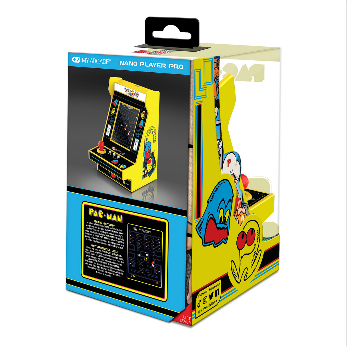 My Arcade Pac-Man Nano Player Pro 4.8" Portable Retro Arcade - DGUNL4196