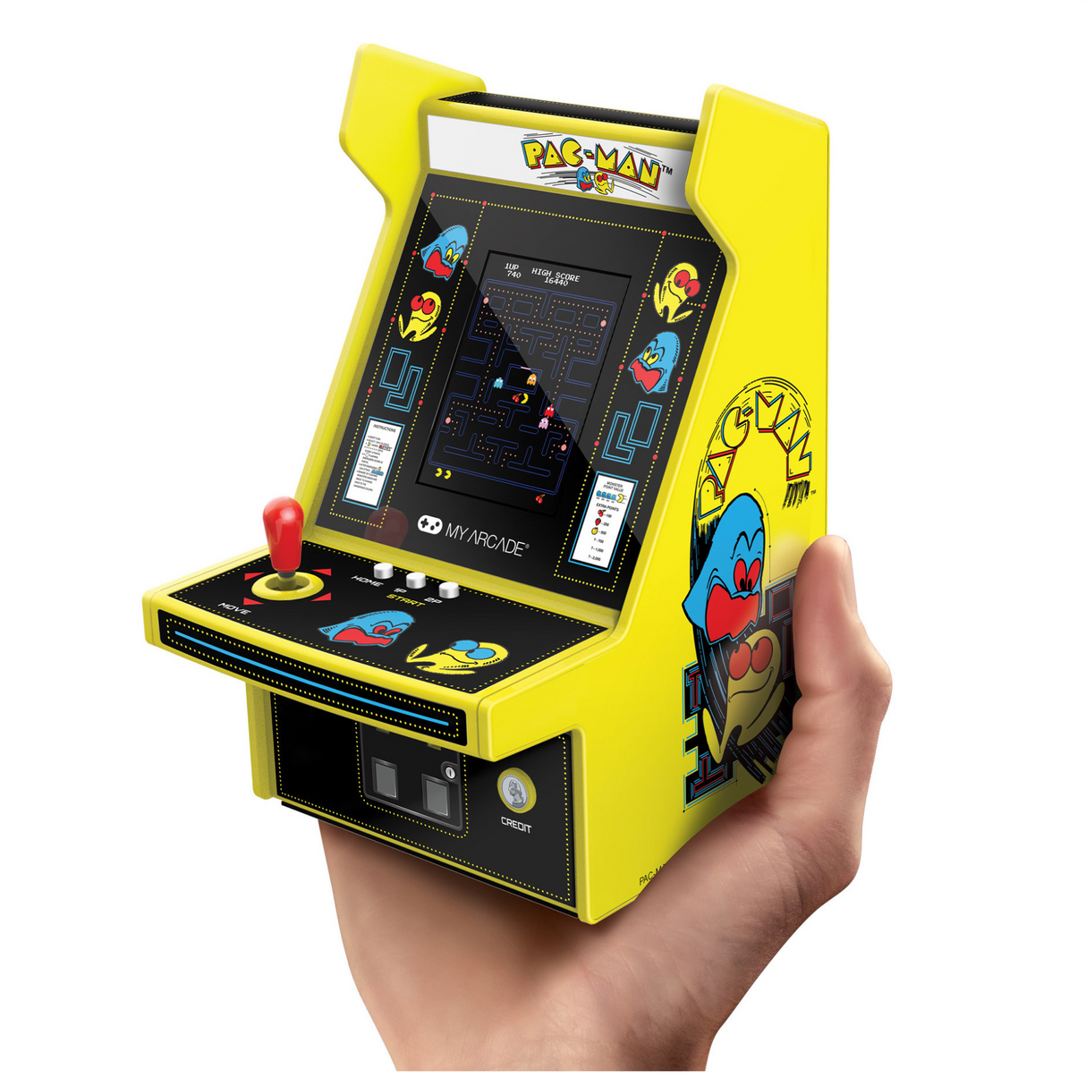 My Arcade Pac-Man Micro Player Pro 6.7" Portable Retro Arcade - DGUNL4194