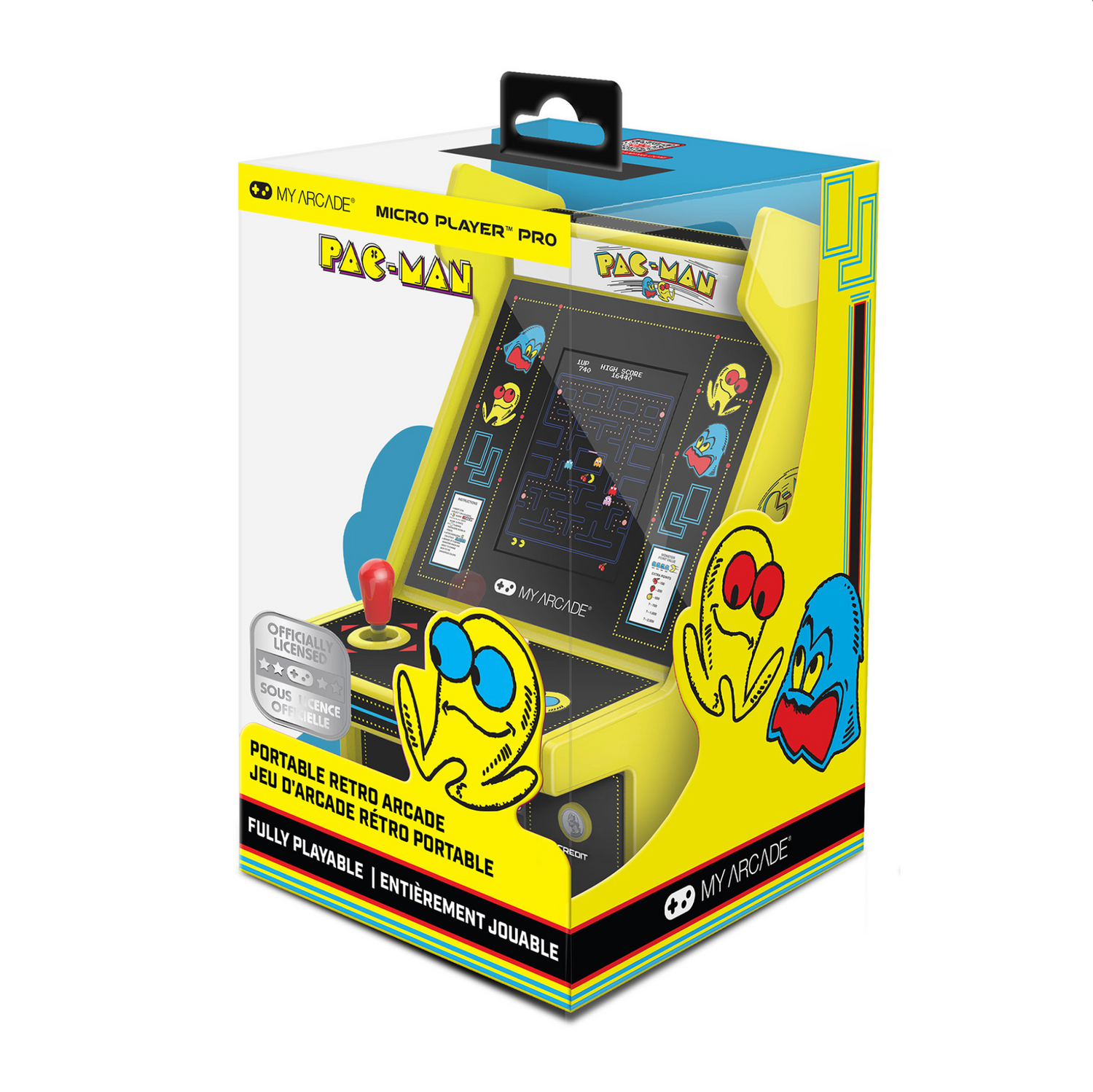My Arcade Pac-Man Micro Player Pro 6.7" Portable Retro Arcade - DGUNL4194