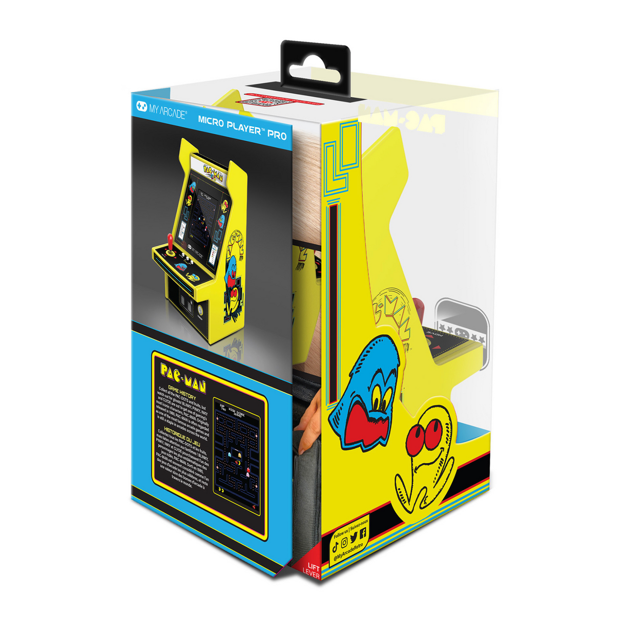 My Arcade Pac-Man Micro Player Pro 6.7" Portable Retro Arcade - DGUNL4194