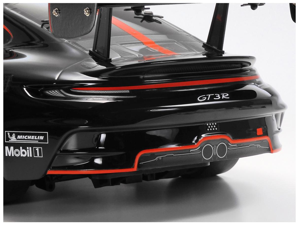 Tamiya RC Porsche 911 GT3 R (992) - TT-02 - Limited Edition with Black Painted Body - Item #47512