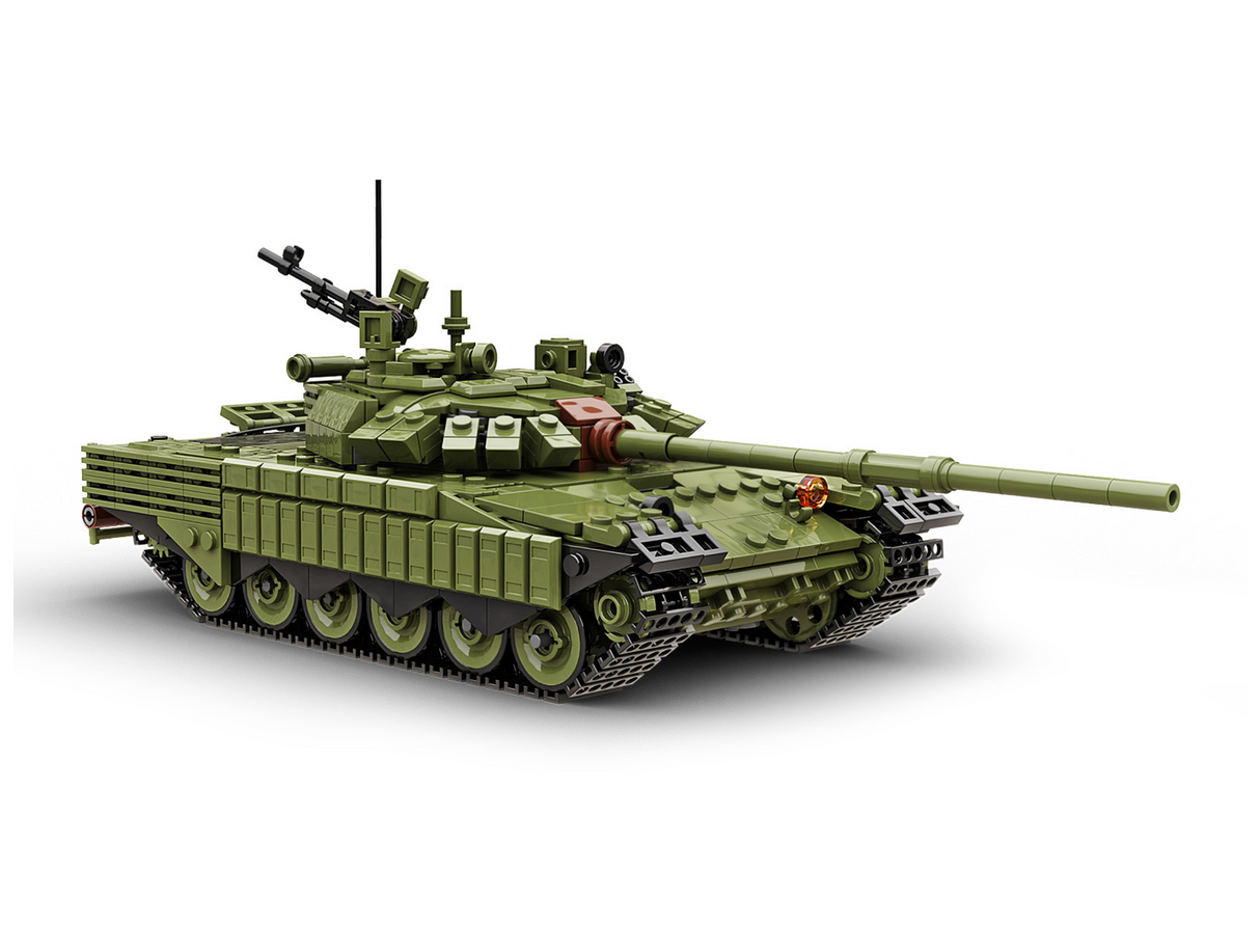 Build Army T-72 B3 - Russian Main Battle Tank - 1:33 Scale 1205 Pieces - BAM004