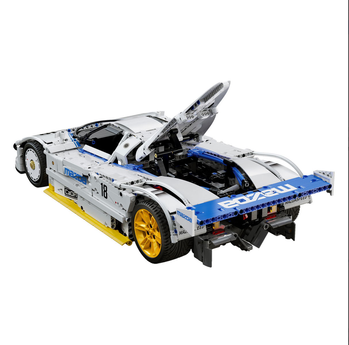 CaDA Mazda 787B Race Car 1:10 1797 Pieces Brick Model Kit C63007W