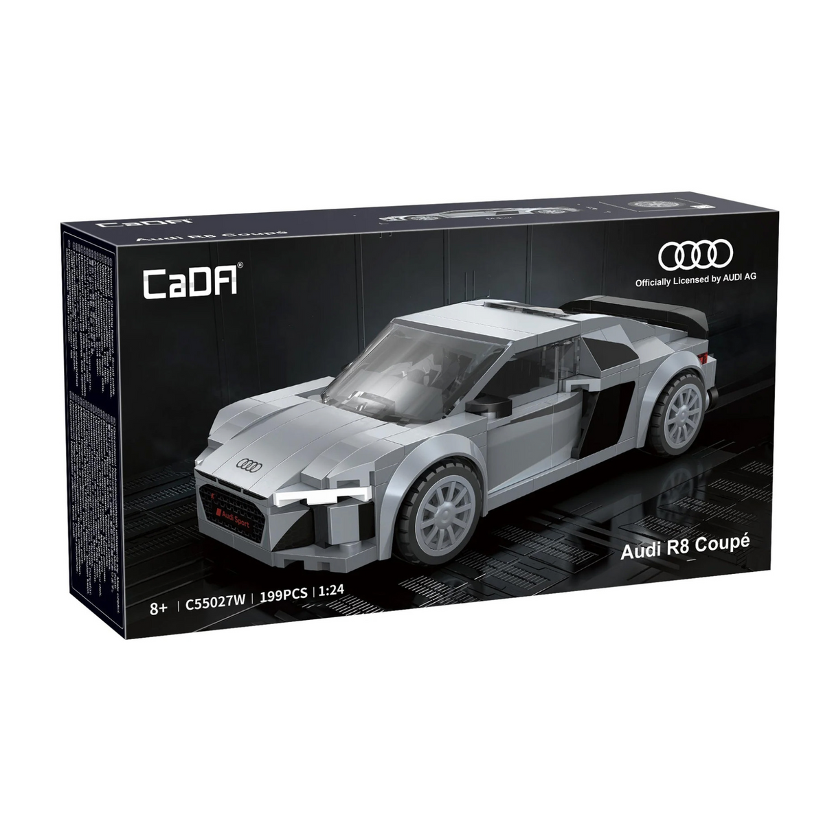 CaDA Audi R8 Coupe 1:24 199 Pieces Brick Model Kit C55027W