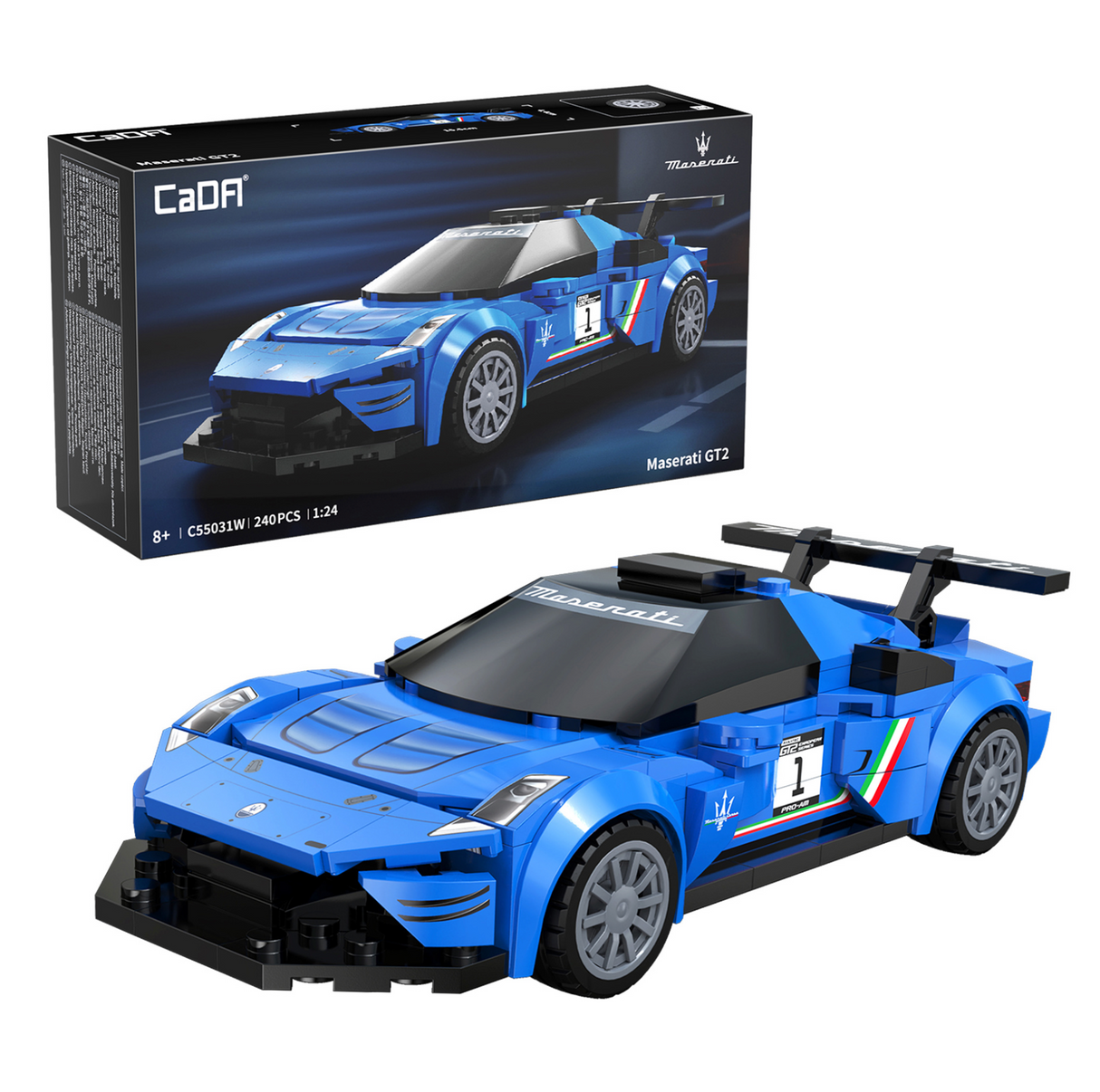 CaDA Maserati MC20 GT2 1:24 240 Pieces Brick Model Kit C55031W