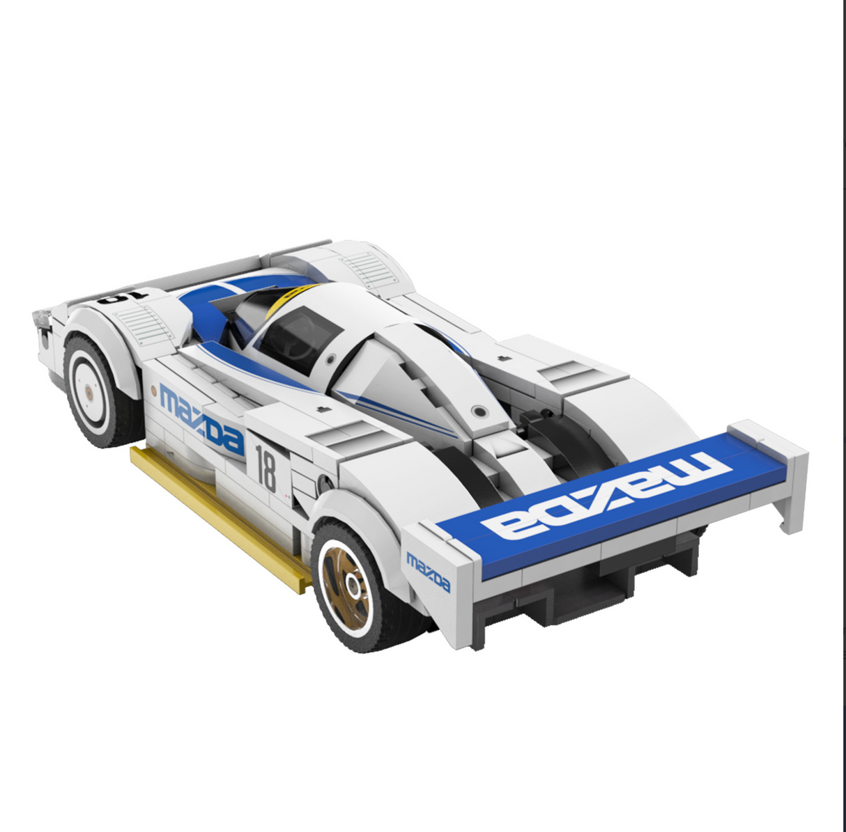 CaDA Mazda 787B 1:24 242 Pieces Brick Model Kit C55029W