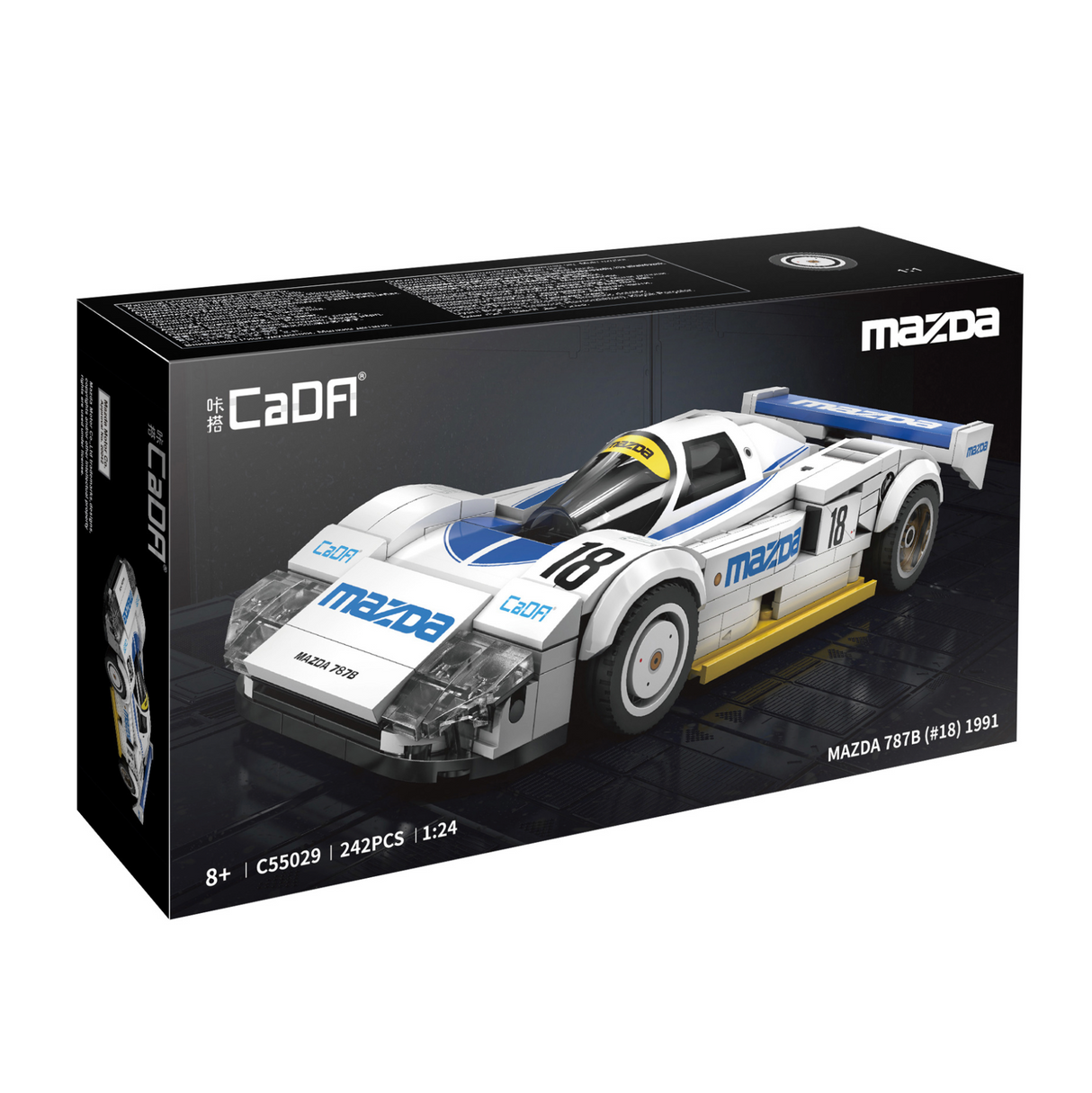 CaDA Mazda 787B 1:24 242 Pieces Brick Model Kit C55029W