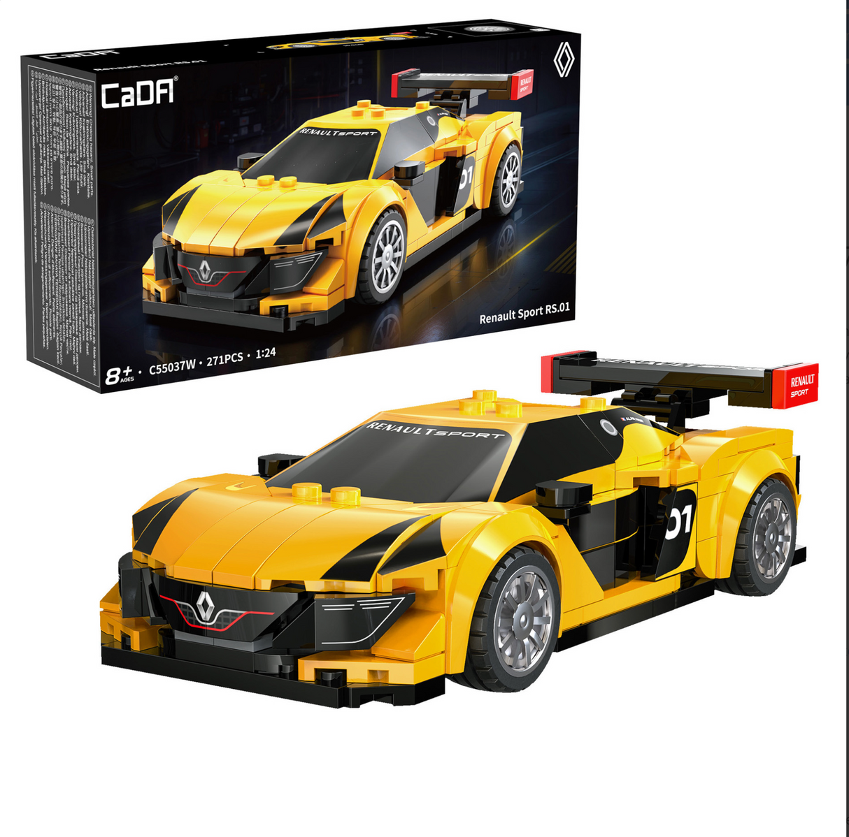 CaDA Renault Sport RS.01 1:24 271 Pieces Brick Model Kit C55037W