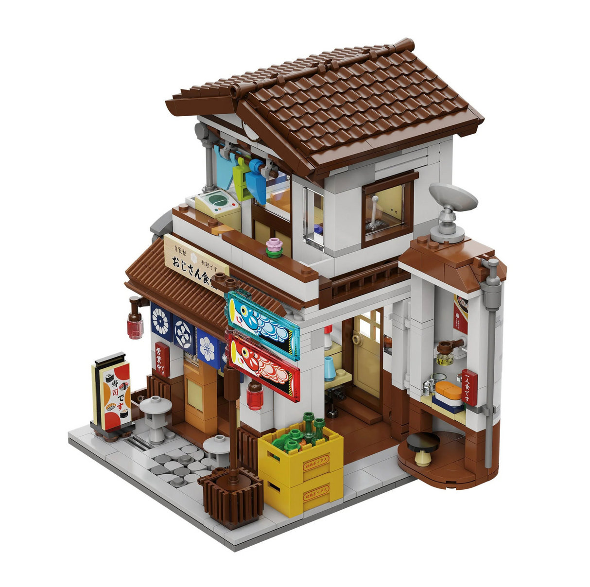 CaDA Japanese Style Canteen 861 pcs Brick Model Kit C66014W