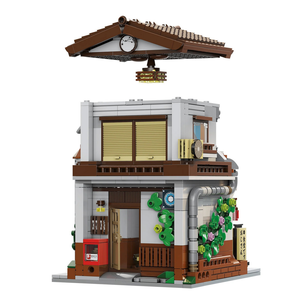 CaDA Japanese Style Canteen 861 pcs Brick Model Kit C66014W