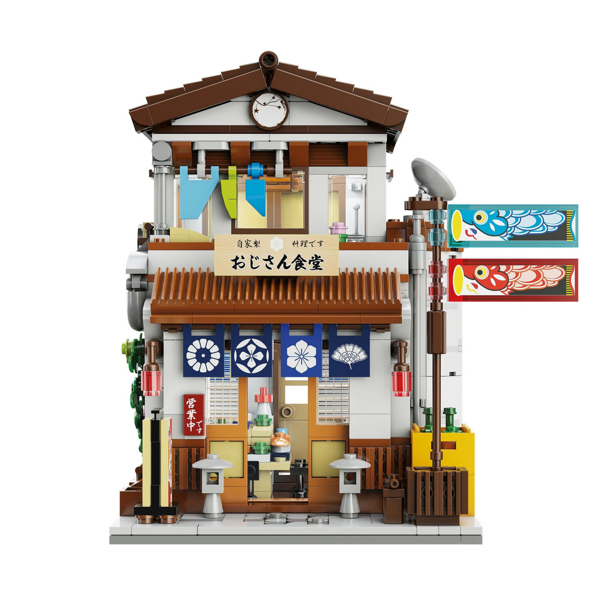 CaDA Japanese Style Canteen 861 pcs Brick Model Kit C66014W