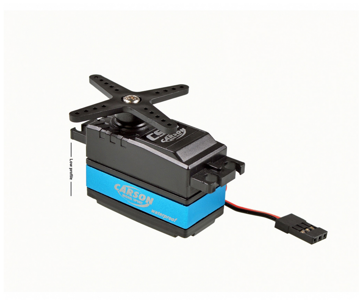 Carson CS-3 Servo - Low Profile - 3kg / JR-plug