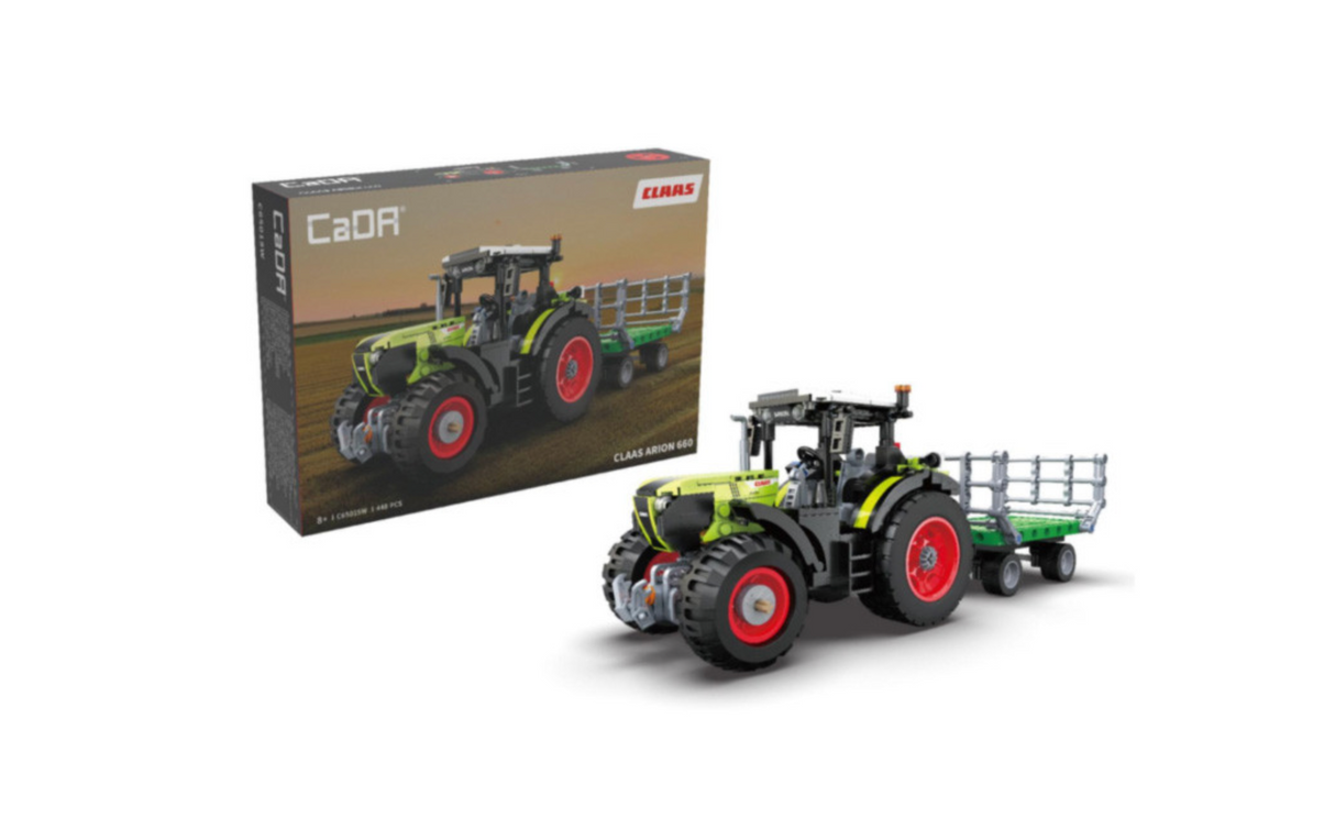 CaDA CLAAS Arion 660 Farm Tractor 448 Pieces Brick Model Kit C65015W