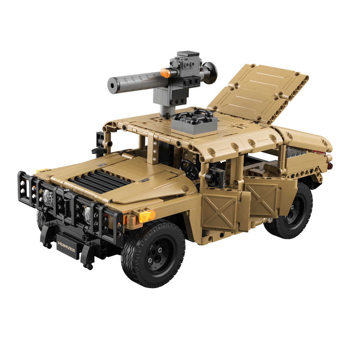 CaDA Humvee - RC Dual Mode Control - 1:14 628 Pieces Brick Model Kit C51202W