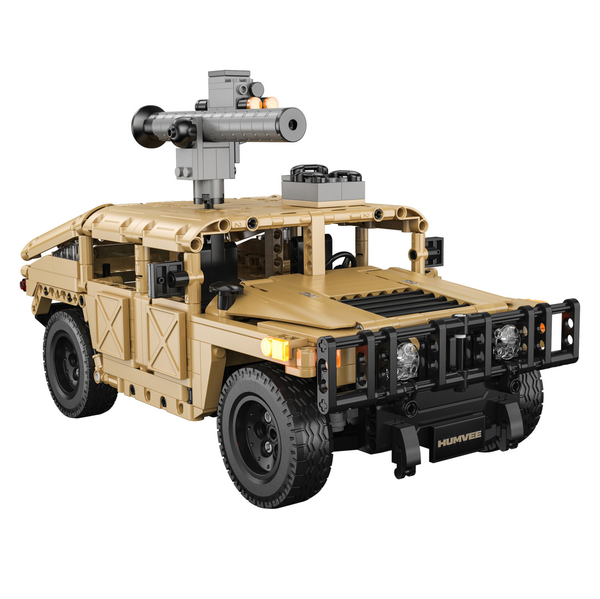CaDA Humvee - RC Dual Mode Control - 1:14 628 Pieces Brick Model Kit C51202W