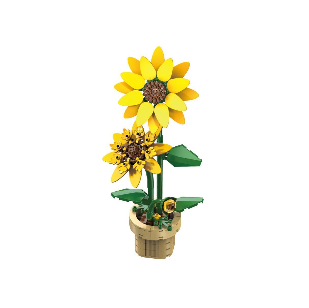 CaDA Sunflower Building Block Planter 187 pcs Brick Model Kit C59030W