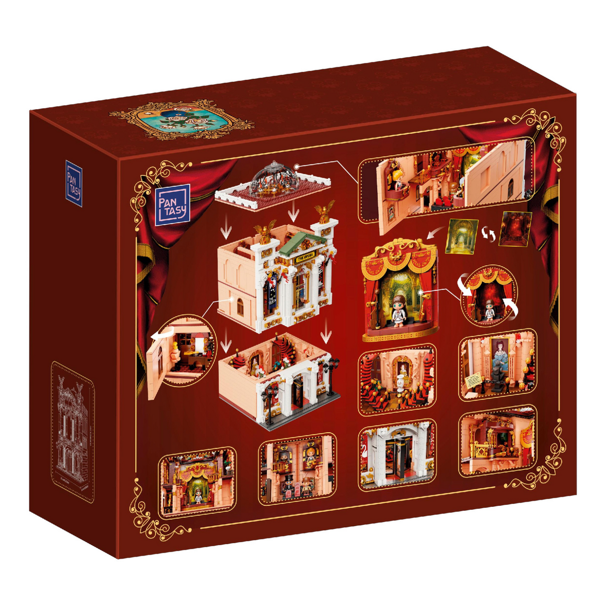 Pantasy The Opera Building 3518 pcs Brick Model Kit 85019