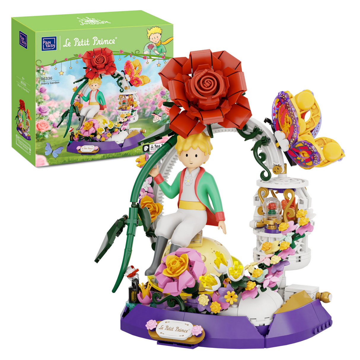 Pantasy Le Petit Prince™ Starry Garden 300 pcs Brick Model Kit 86336