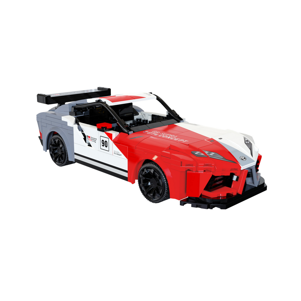 CaDA Toyota GR Supra GT4 Car 1:20 356 Pieces Brick Model Kit - RC Control - C51098W