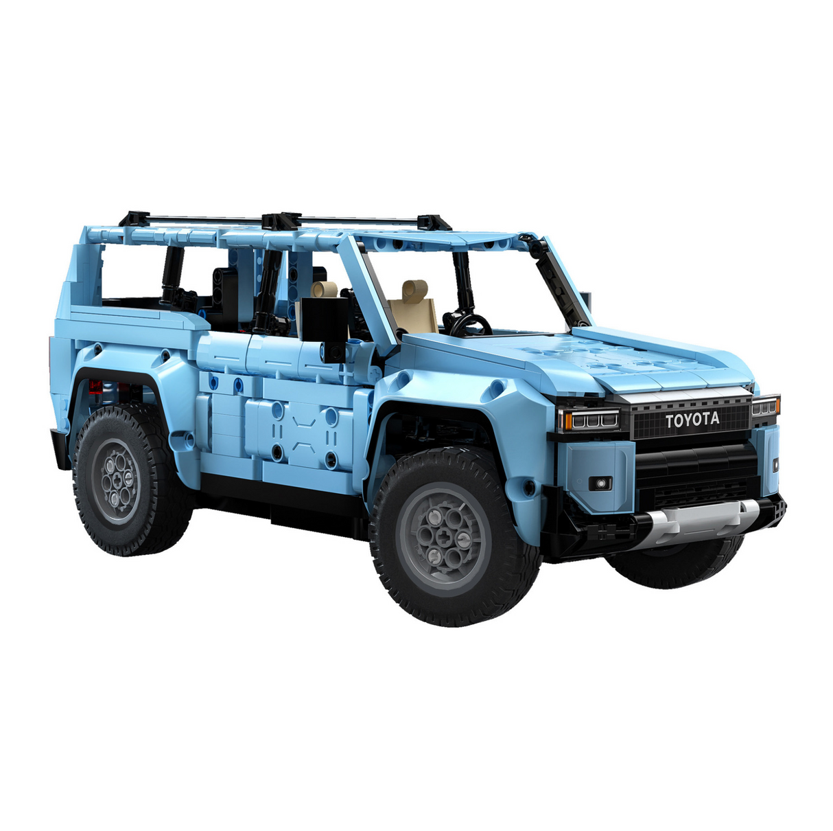 CaDA Toyota Land Cruiser J250 Prado 1:14 586 Pieces Brick Model Kit - RC Control - C51209W