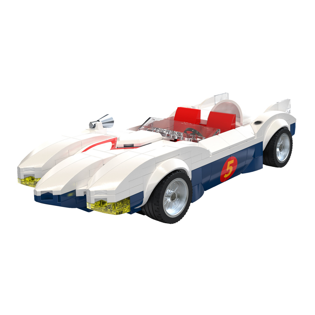 CaDA Speed Racer Mach 5 Car 1:24 294 Pieces Brick Model Kit C55087W