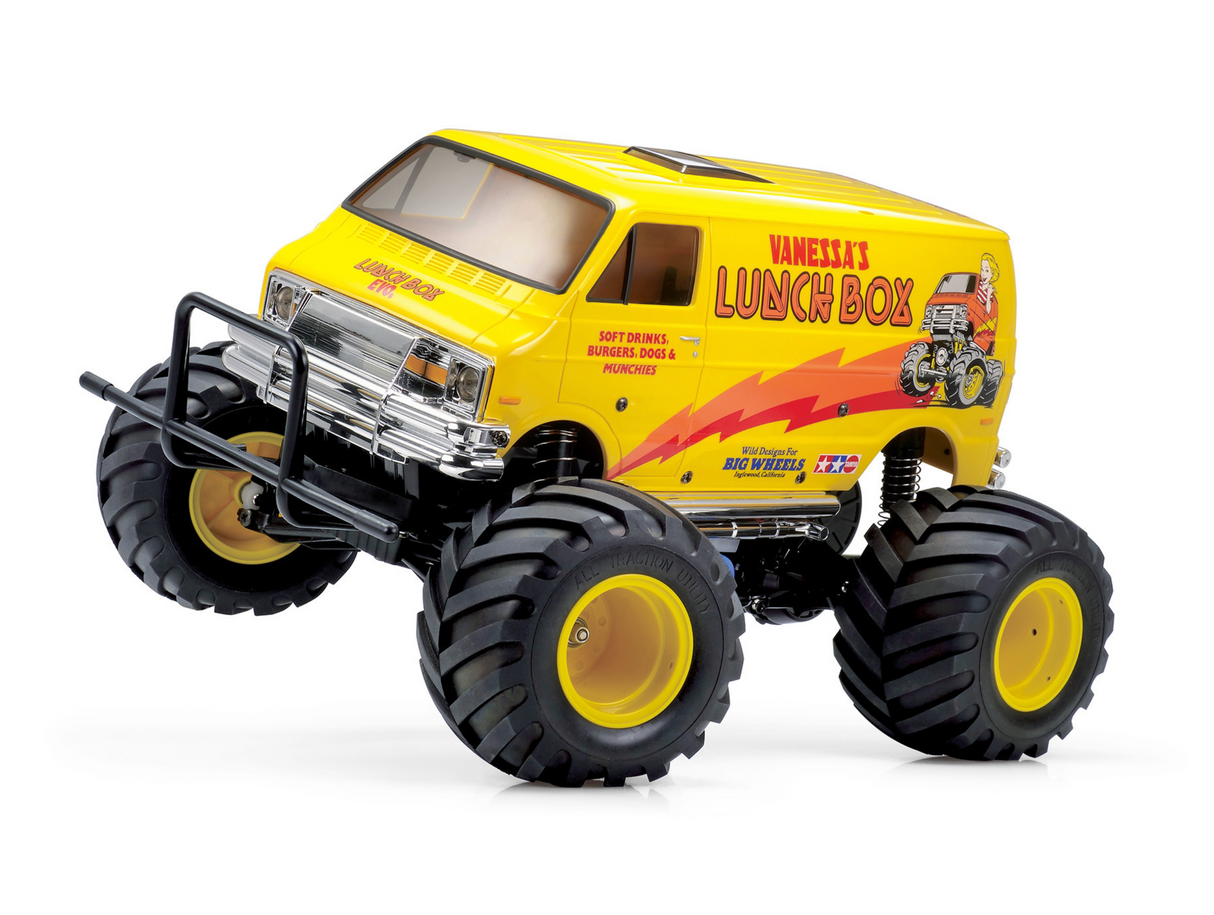 Tamiya RC Lunch Box Mayhem! OG, Black Edition and EVO - Items #58755, 58546, 58347