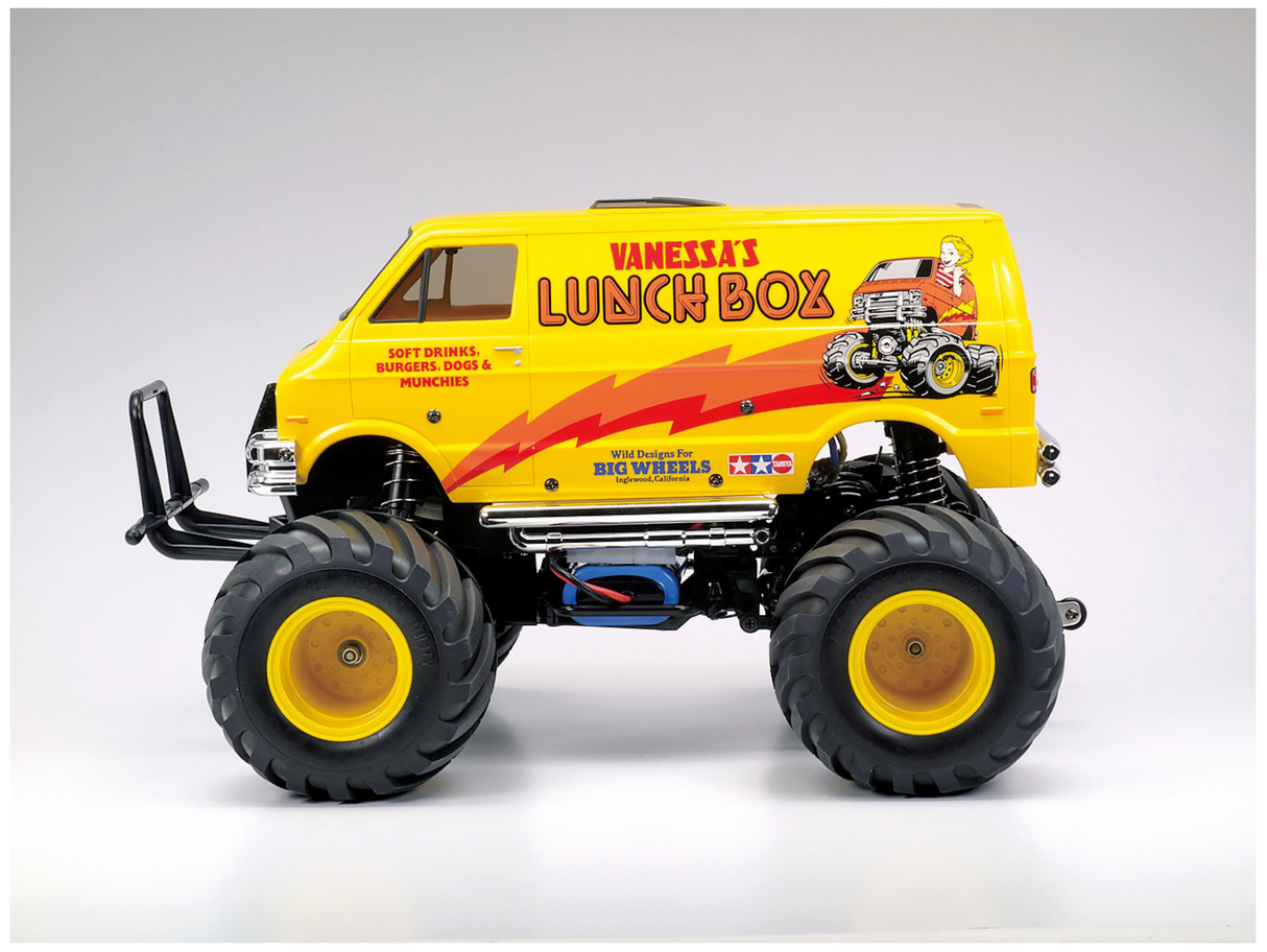 Tamiya RC Lunch Box Mayhem! OG, Black Edition and EVO - Items #58755, 58546, 58347