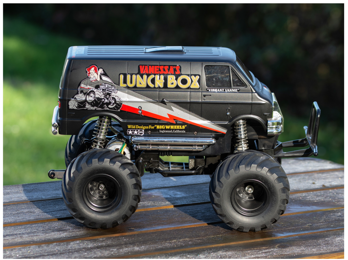 Tamiya RC Lunch Box Mayhem! OG, Black Edition and EVO - Items #58755, 58546, 58347