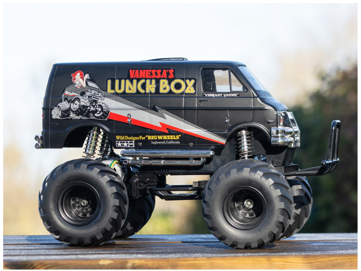Tamiya RC Lunch Box Mayhem! OG, Black Edition and EVO - Items #58755, 58546, 58347
