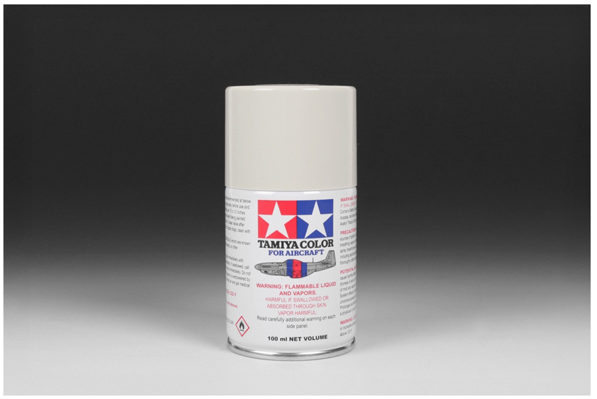 Tamiya AS-16 Light Grey (USAF) Paint 100ml Spray Can - Item #86516